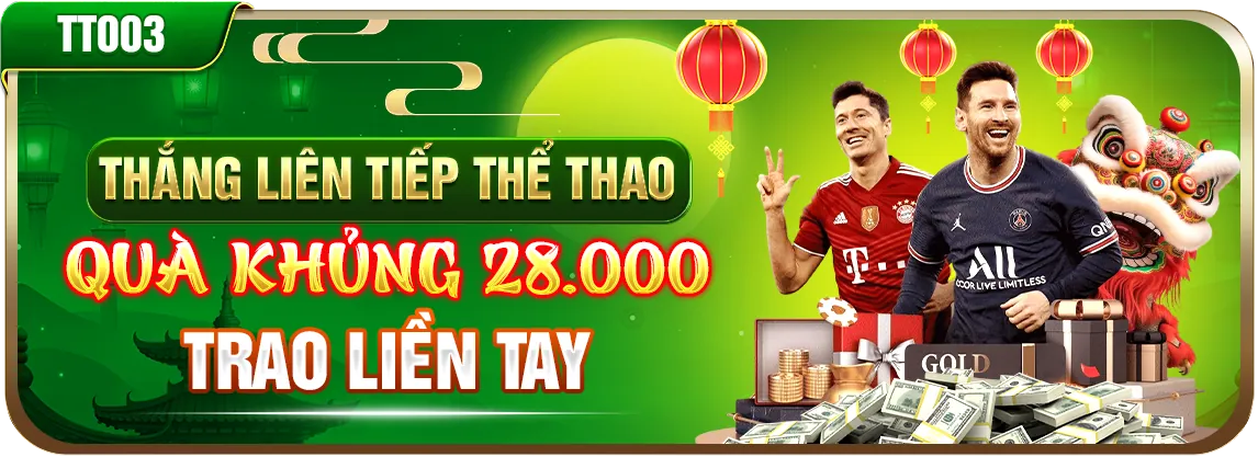 Banner chào mừng đăng nhập TT88 và nhận 188K khuyến mãi 2026